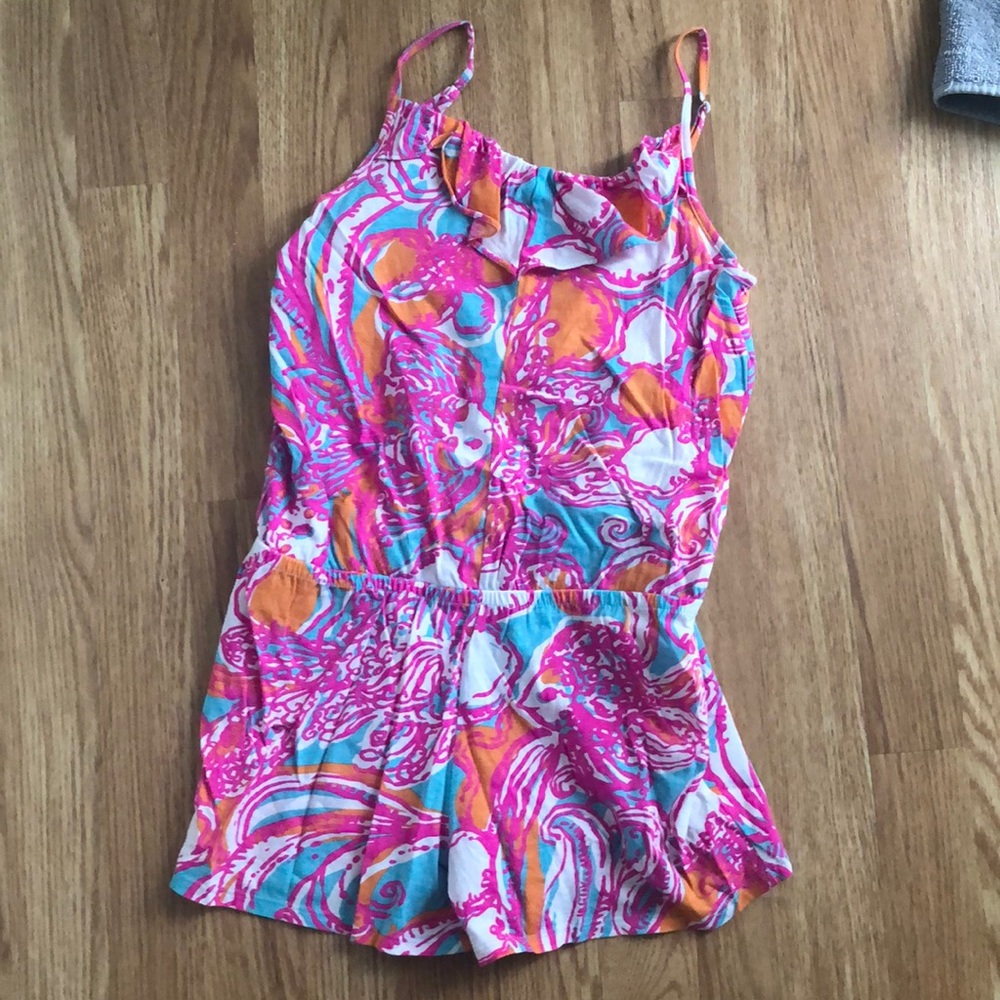 Lilly pulitzer kid romper